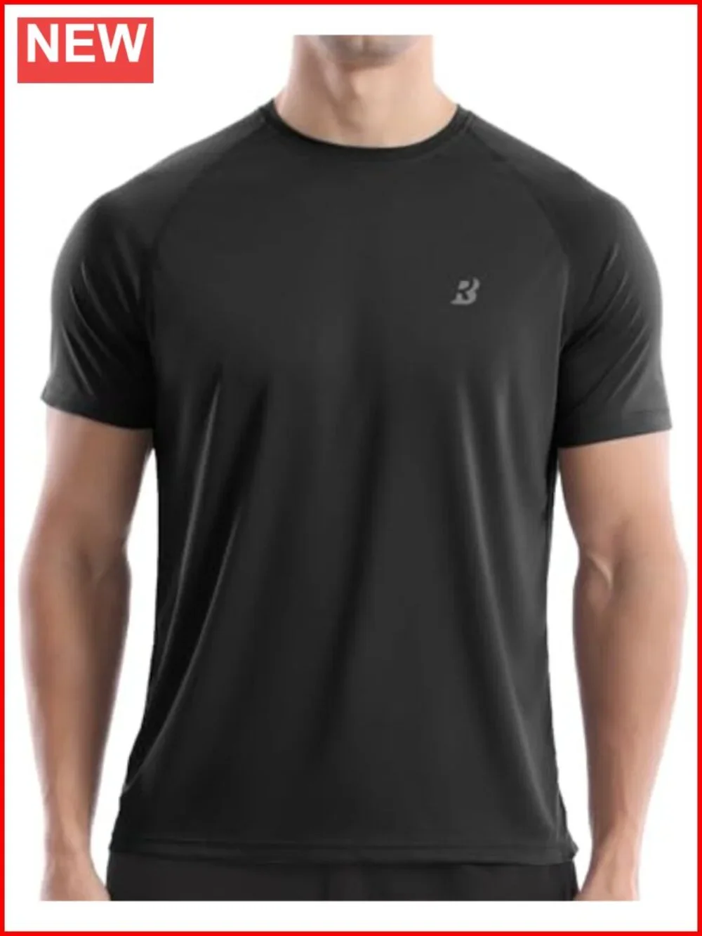 UPF 50+ Men's Rash Guard Sun Protection Swim Shirt Quick Dry Lightweight